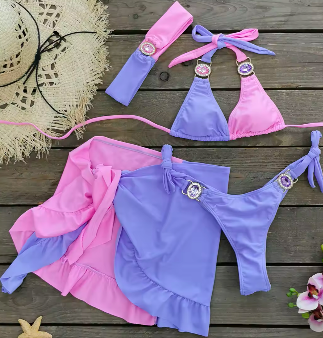 Blossom Swim 4 piece Set