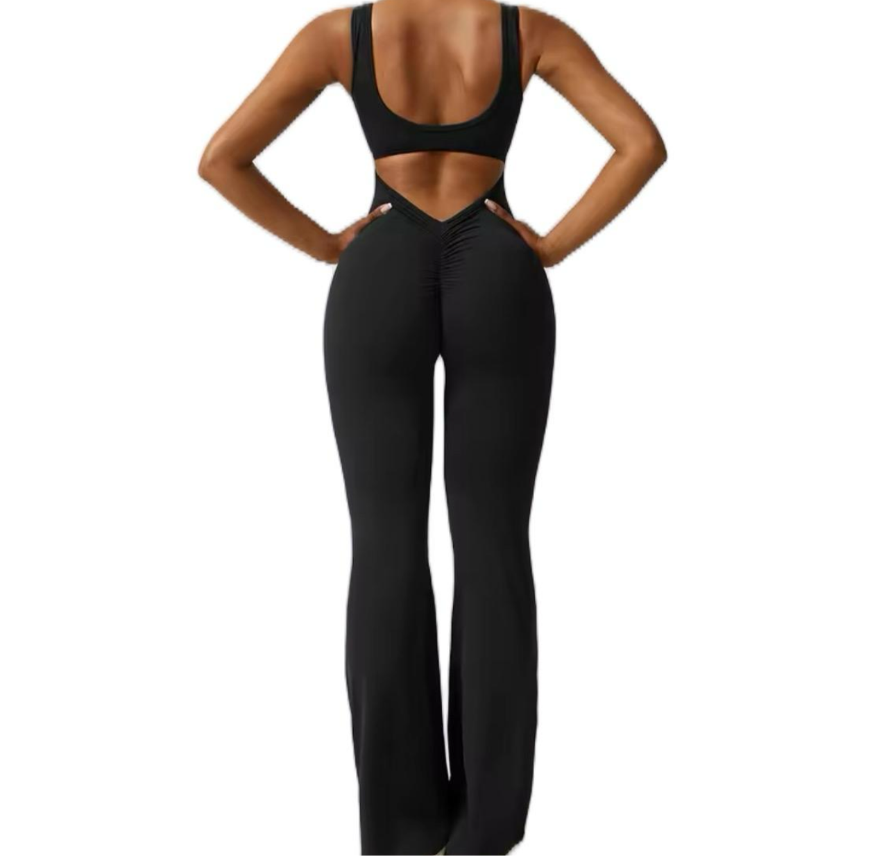 BTR Sculpt Sports Open Back Jumpsuit