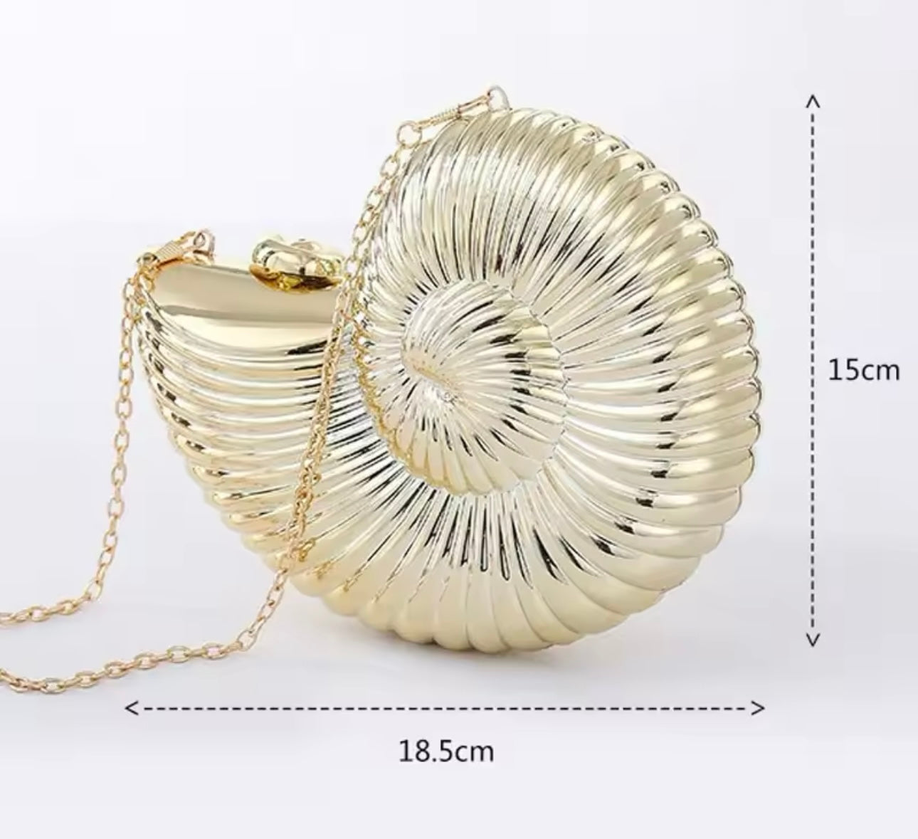 Conch Luxe Evening Clutch