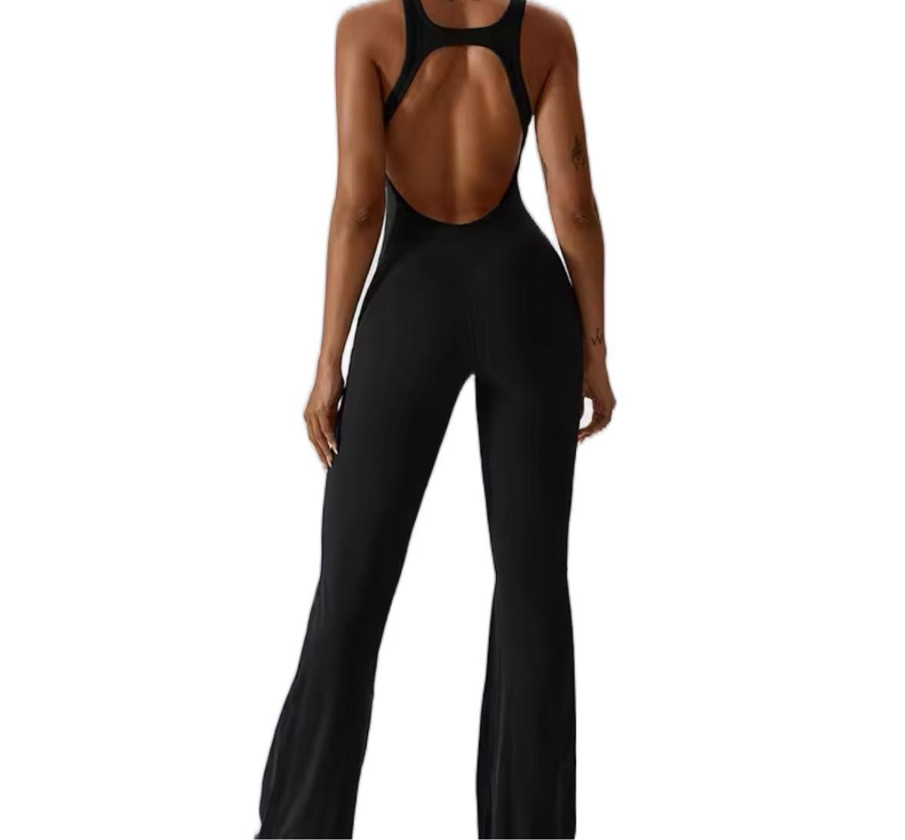 BTR Sculpt Sports Open Back Jumpsuit