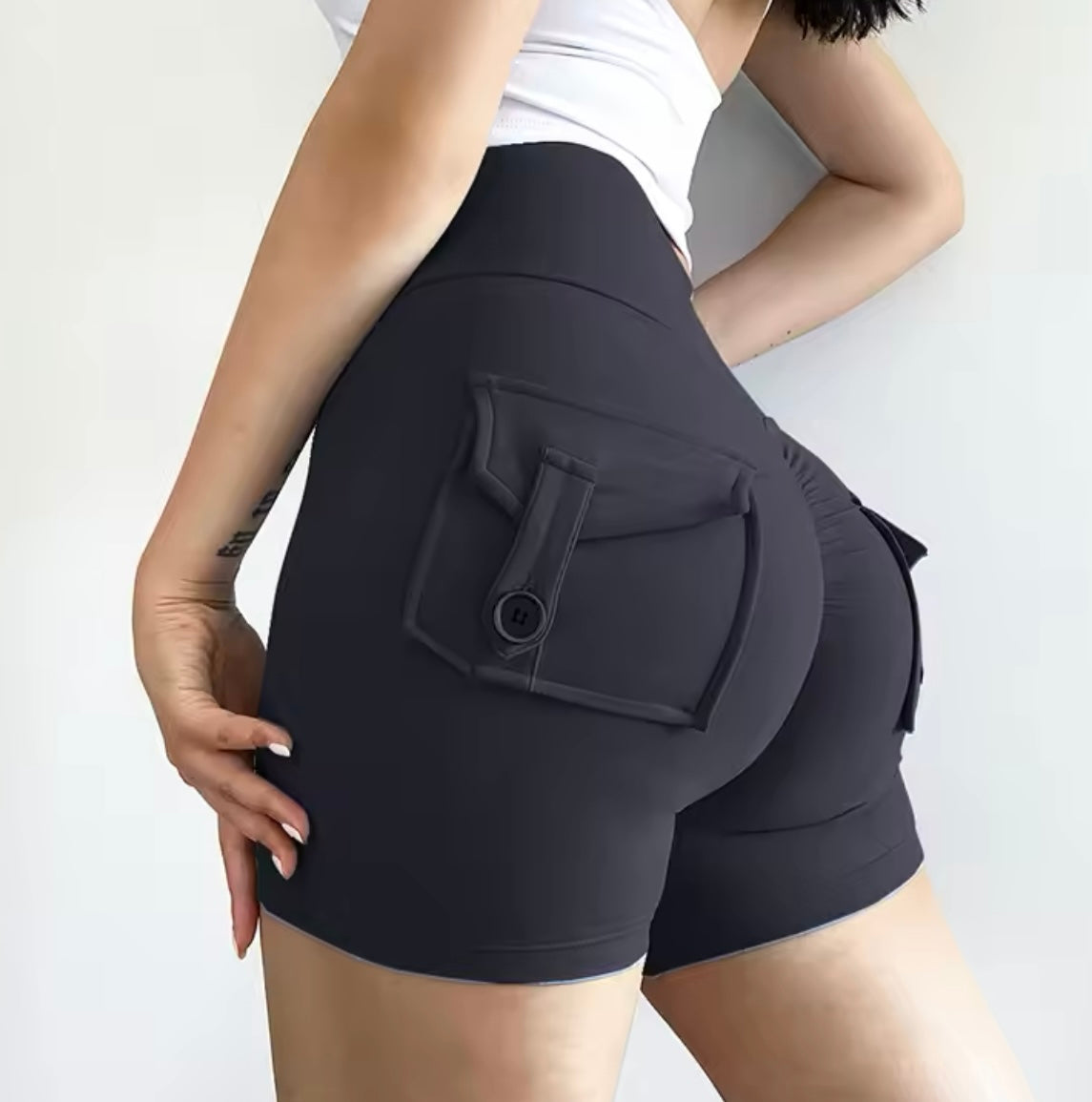 BTR Sculpt High Waist Scrunch Shorts