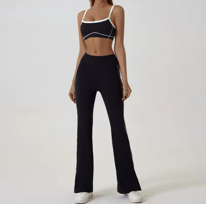 BTR Active Colour Block Top & Trousers Set