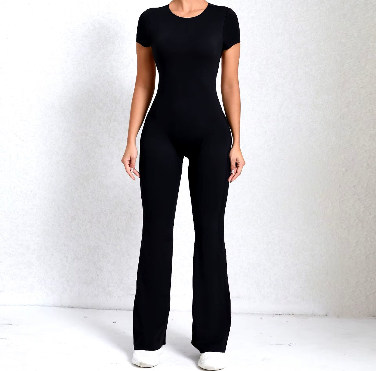 BTR Sculpt Short Sleeve Jumpsuit