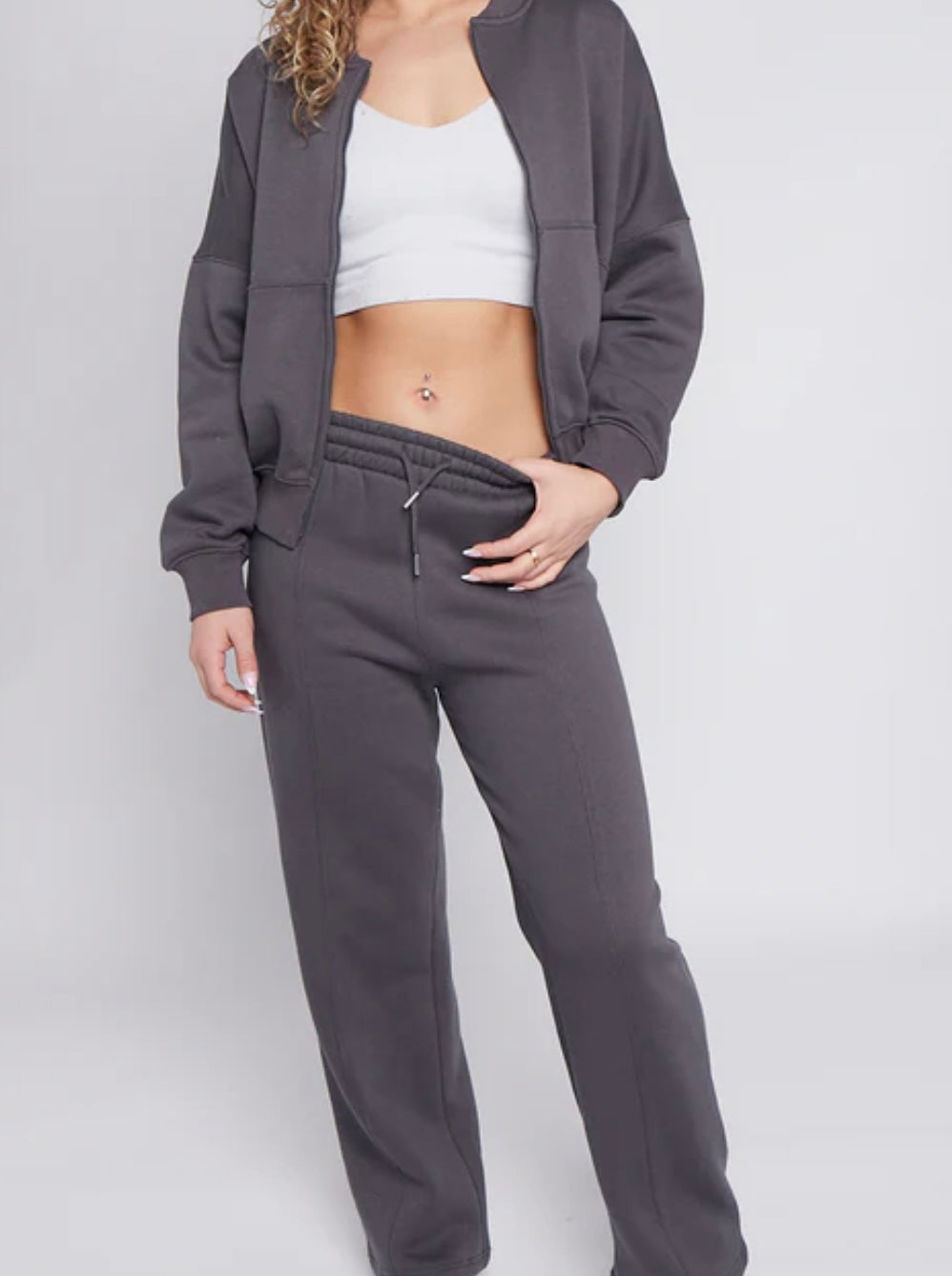 Joanna Bomber Fleece Tracksuit